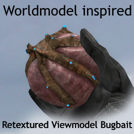 Worldmodel inspired retextured Viewmodel Bugbait
