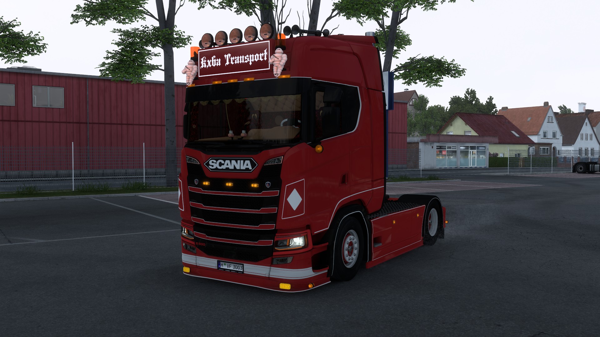 Red Dutch Style Scania S screenshot 1