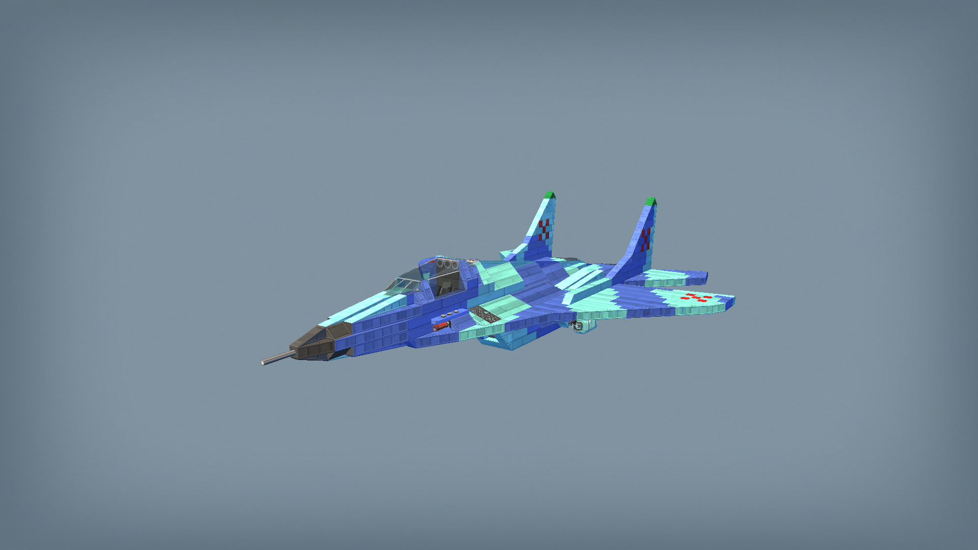 Jet fighter 05 (camouflage 1)