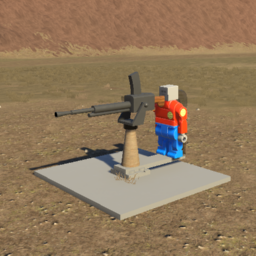 Type 93 Heavy Machine Gun by Uncle T