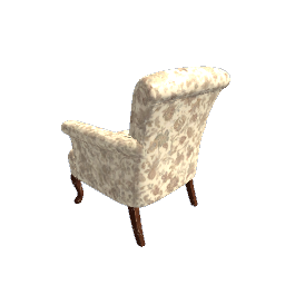 Floral Armchair
