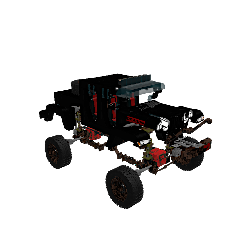 Jeep Rubicon Gladiator with portal axels made by HAILEDWARFER