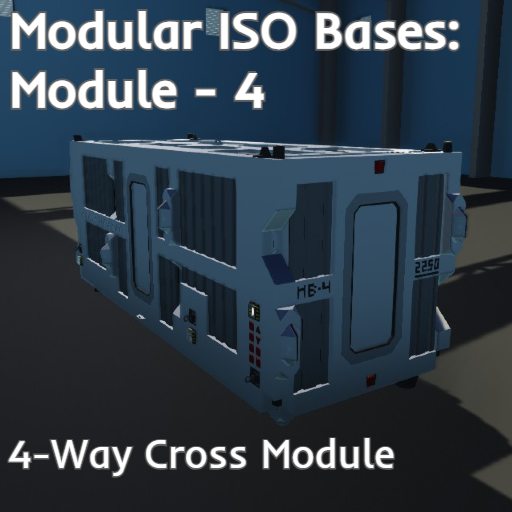 4-Way Cross Module - Modular ISO Base Module-4
