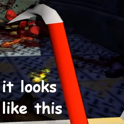 Crappy/Cartoony Crowbar