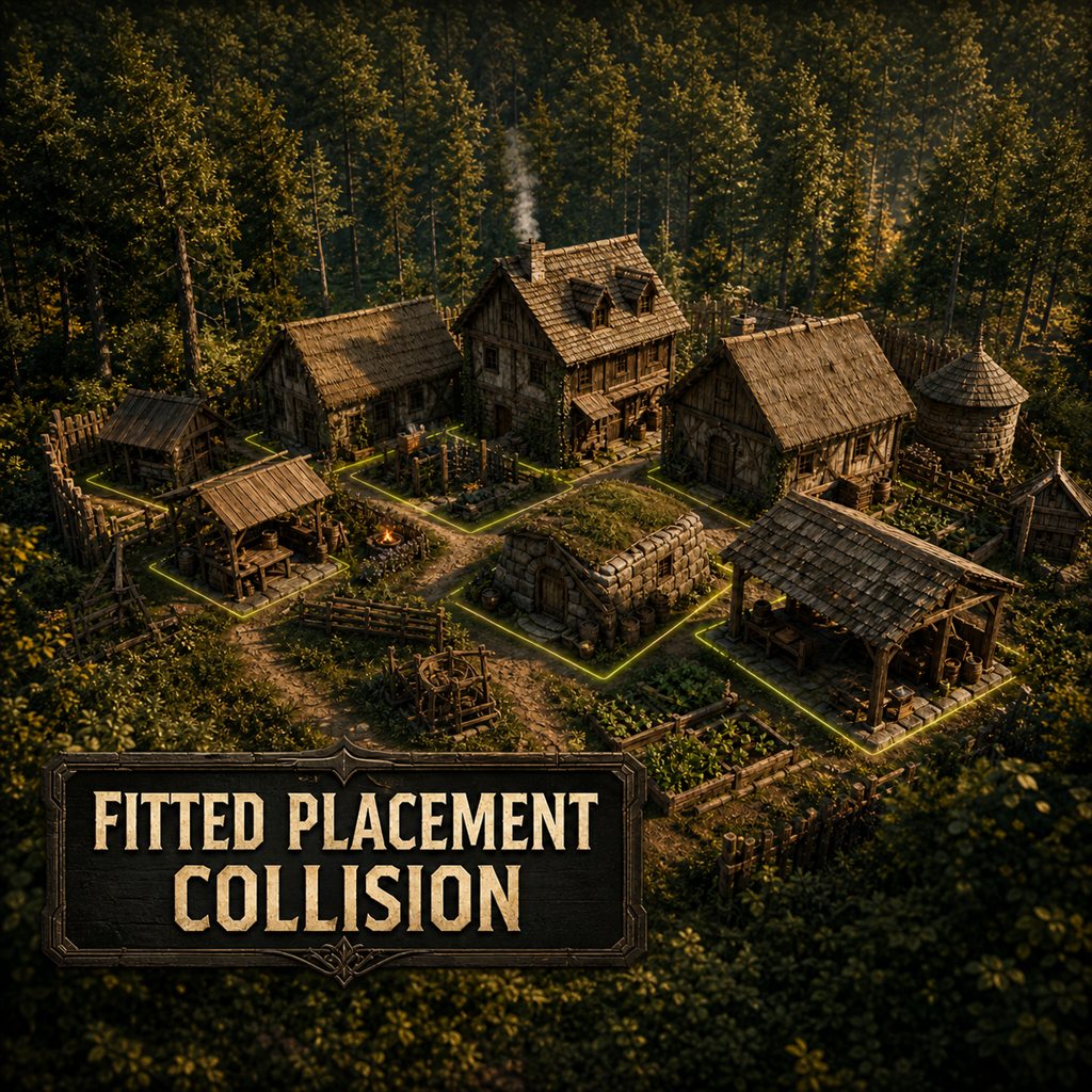 Fitted Building Placement Collision