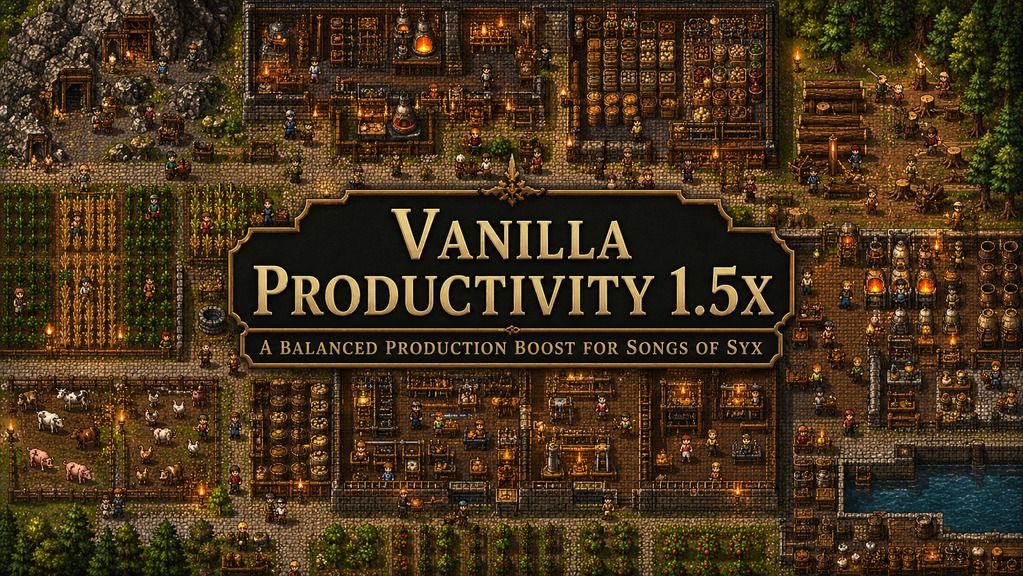 Vanilla Productivity 1.5x
