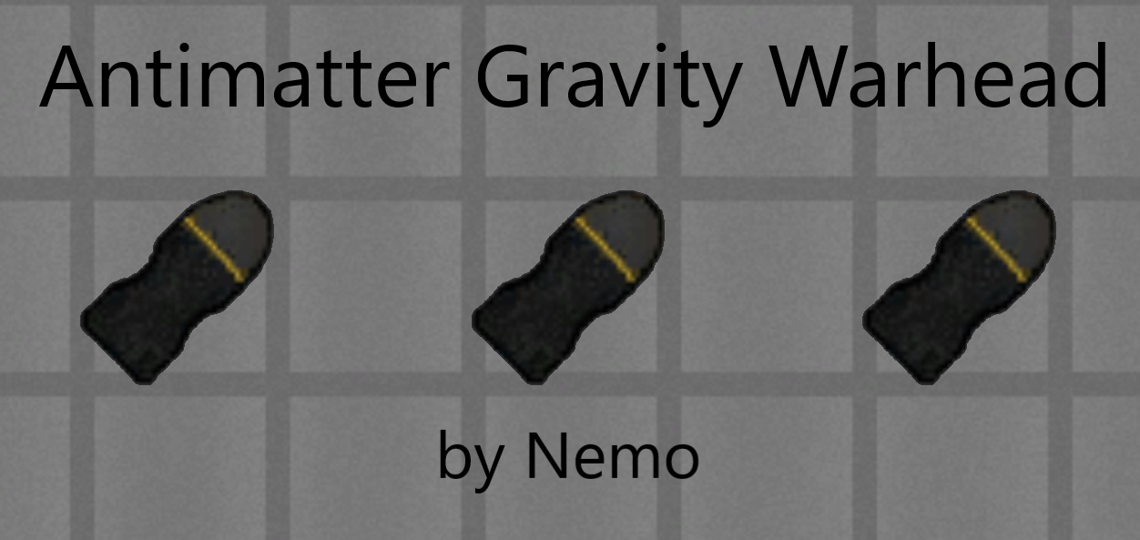 Antimatter Gravity Warhead