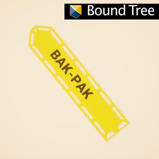 BAK-PAK II™ Long Spine Immobilization Board | Backboard