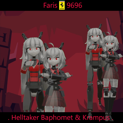 [Kitbash/V1.1] Baphomet & Krampus Playermodel/ragdoll
