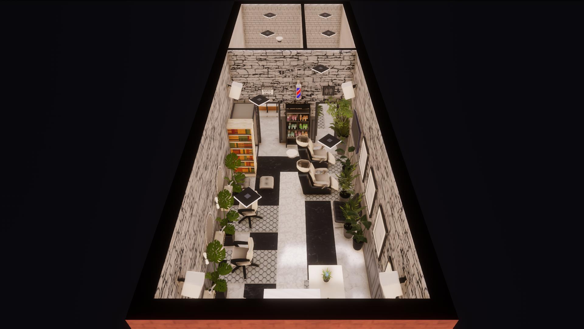 [JH] A1 Hairdresser (MAXED) Monotone preview