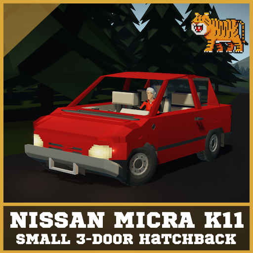 Nissan Micra K11 (small 3 door hatchback)