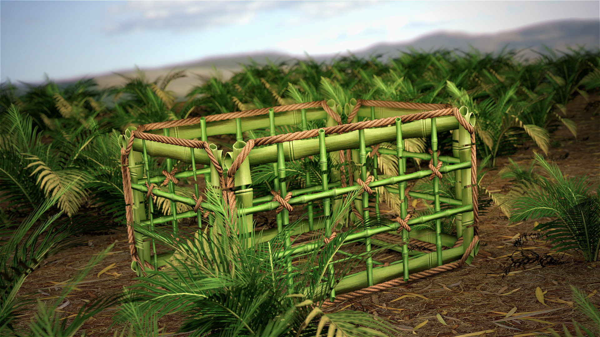 Bamboo Cage screenshot 1