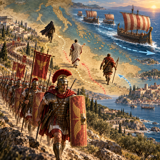 Campaign Movement Range +100% - Armies, Fleets & Agents preview