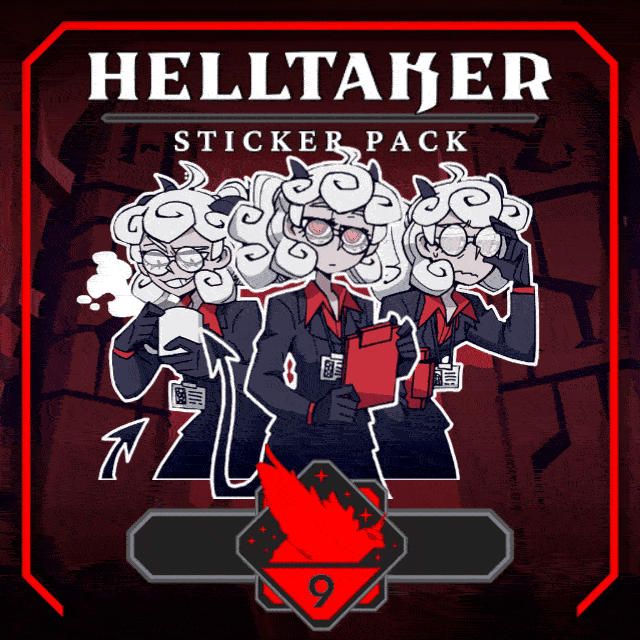 [ARC9] HELLTAKER STICKER PACK