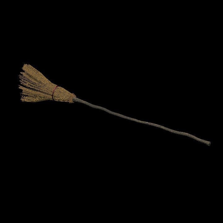 Broomstick, horizontal