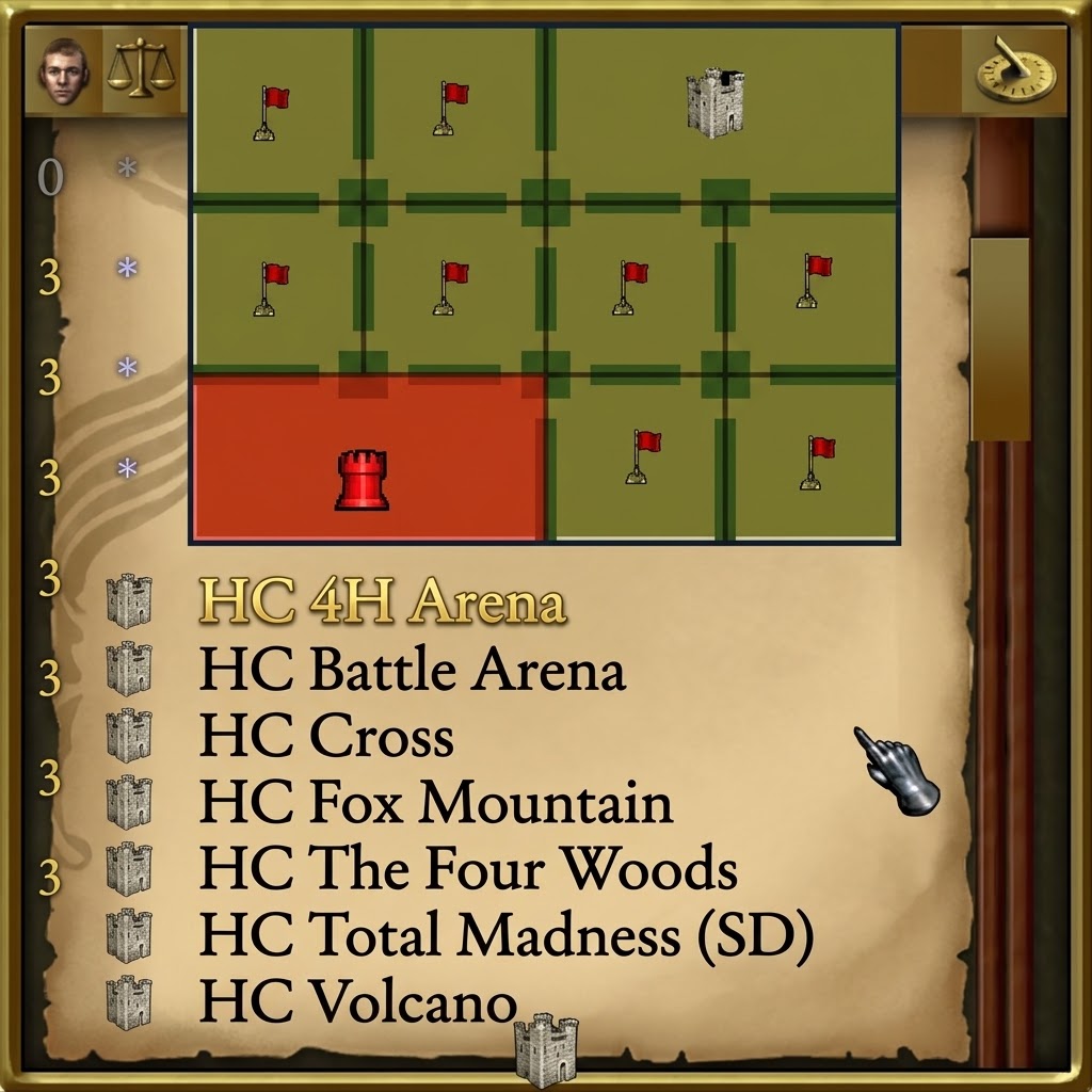 Hidden Cup Tournament Maps preview
