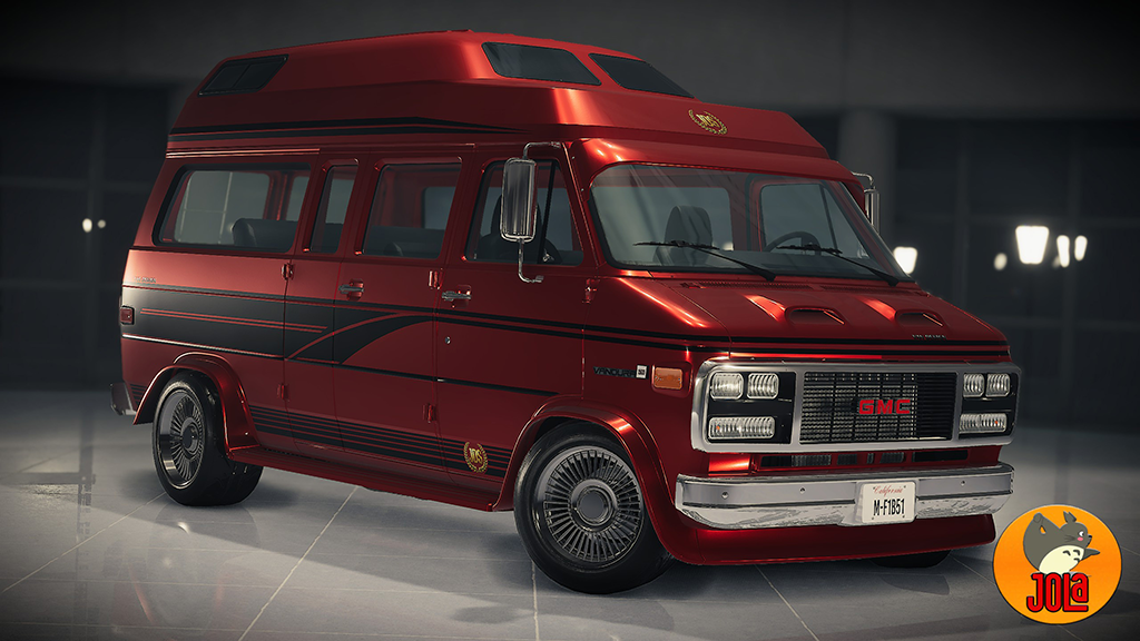 GMC Vandura - Stripes Black