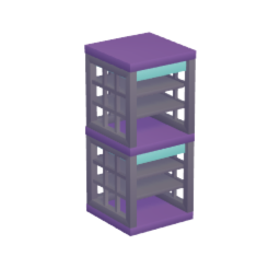 Lattice Double Shelving