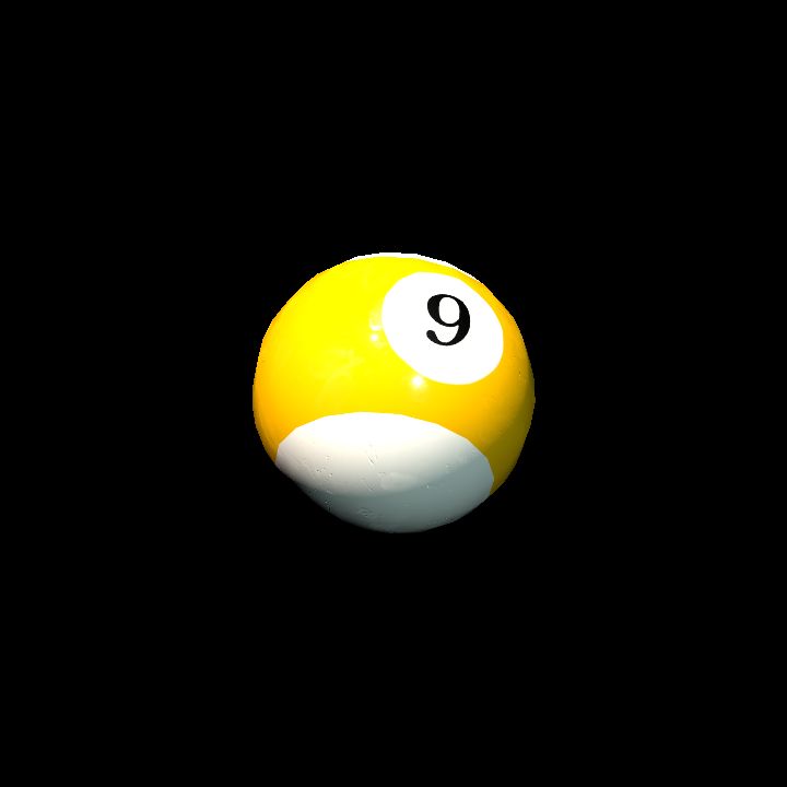Pool Ball #9