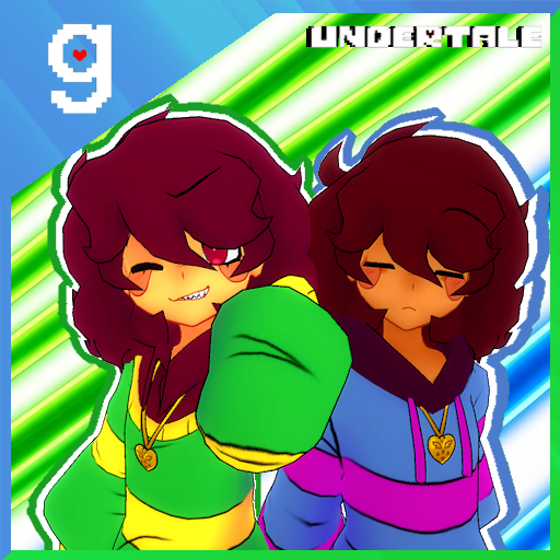 ( CHARA & FRISK ) STYLIZED PM NPC and RAGDOLL
