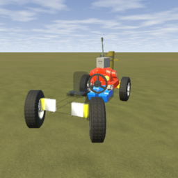 Car goes Vroom vroom without a body