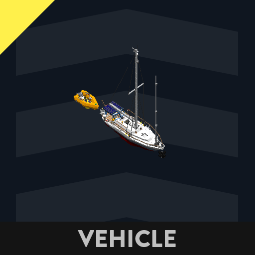 Sailing Vessel Oasis (With DIngy!)
