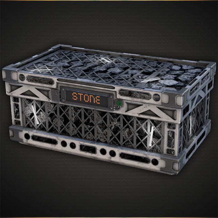 Grind Frame - Stone | Large Wooden Box (Glow)