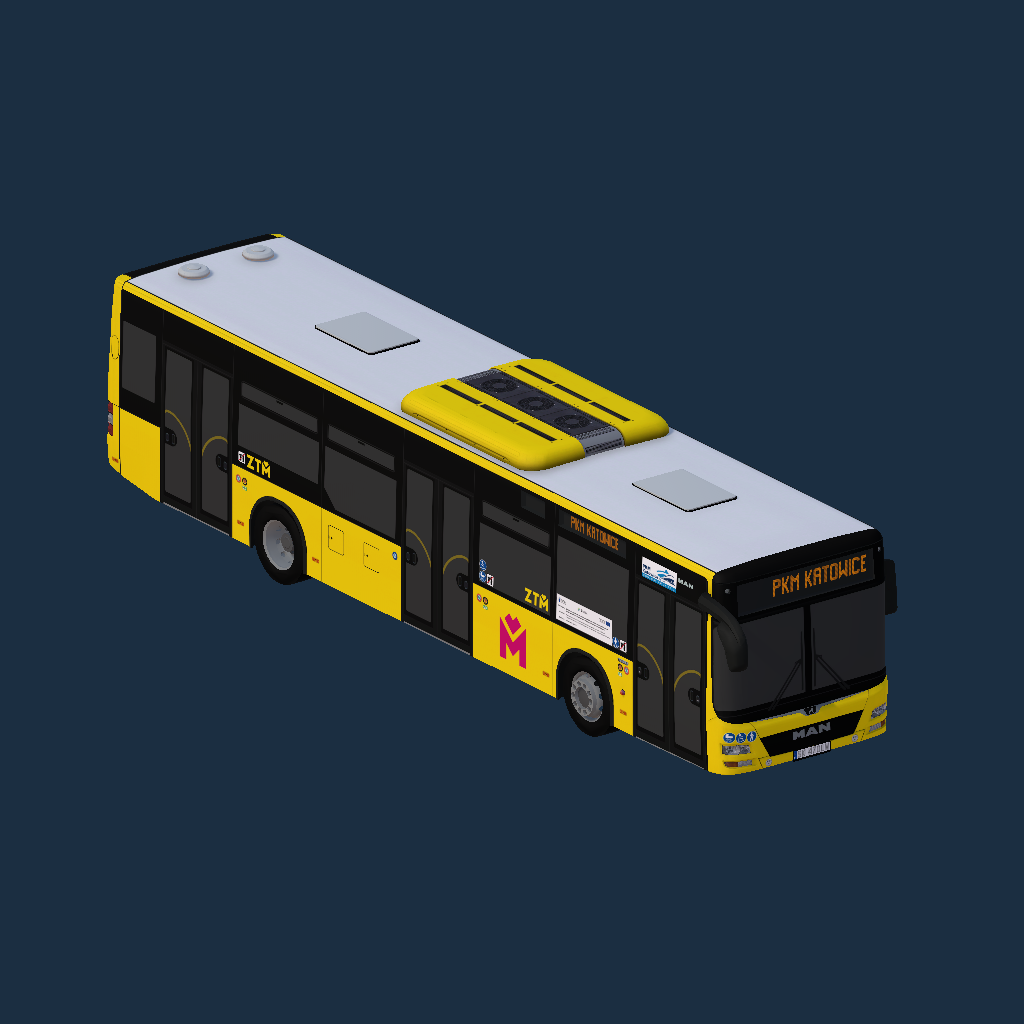 ZTM - PKM Katowice (Lion’s City A37, Fictional)