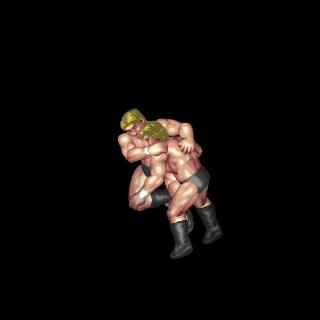 Knee Smash Facebuster (Counter)