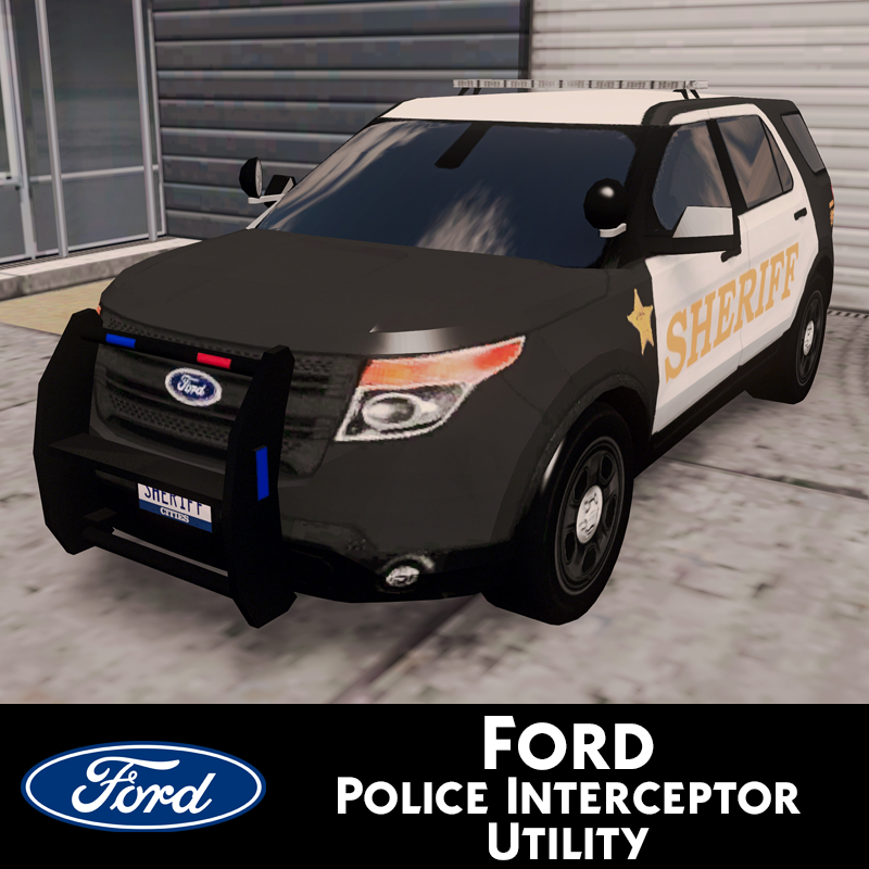 CS Sheriff - 2013 Ford Interceptor Utility