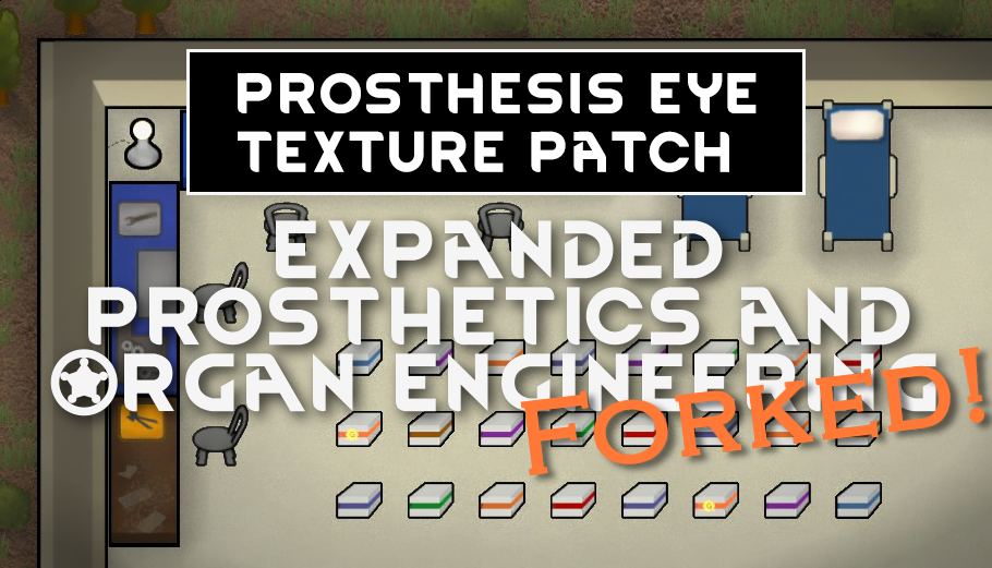 EPOE-Forked Prosthesis Eye Texture