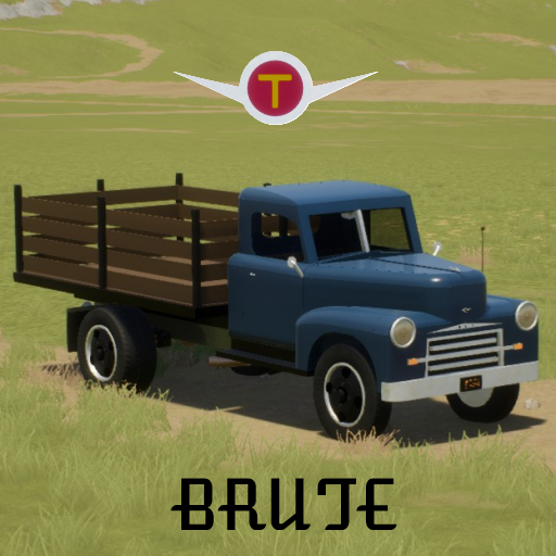 Troubadour brute 2 ton 1952 stake bed
