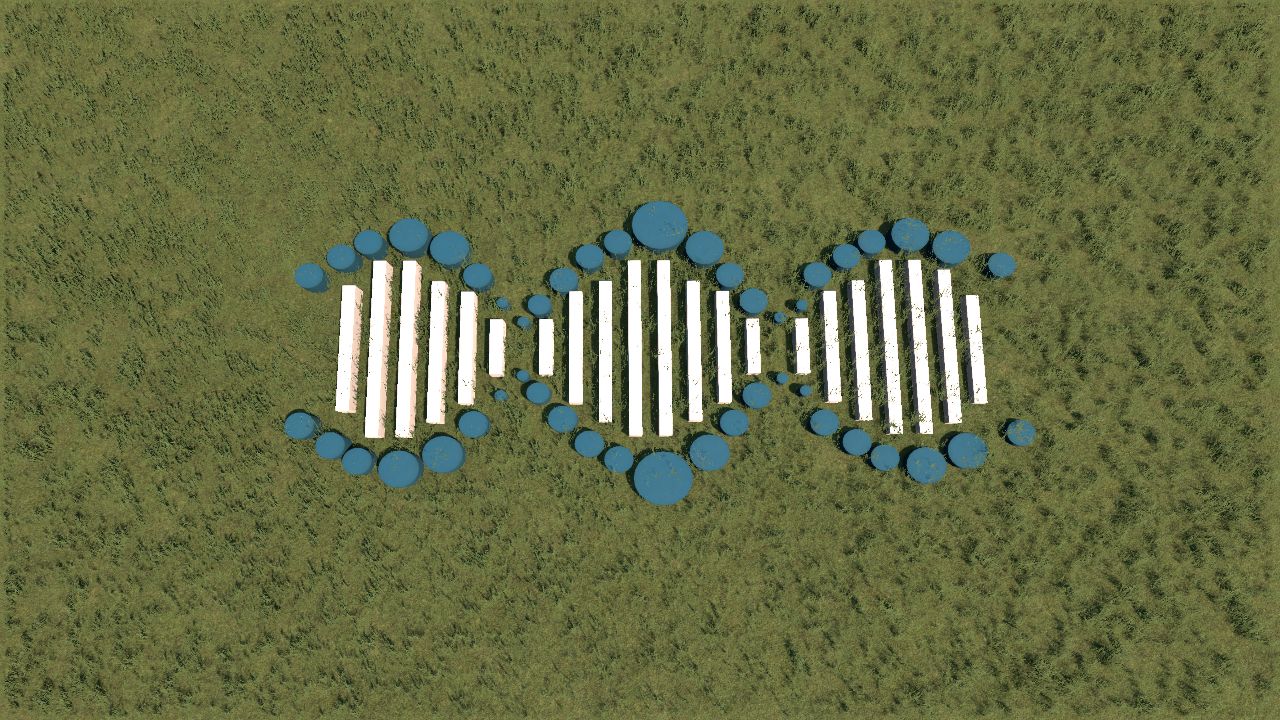 DNA WALL DECORATION