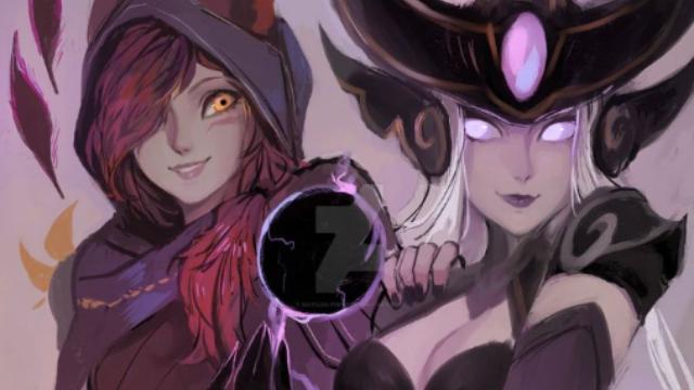 R-18 Xayah & Syndra (League of Legends) animated Pills