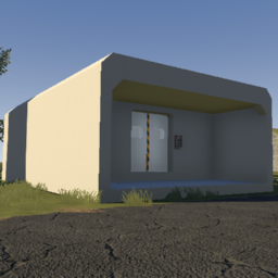 Shelter with secure code gates preview