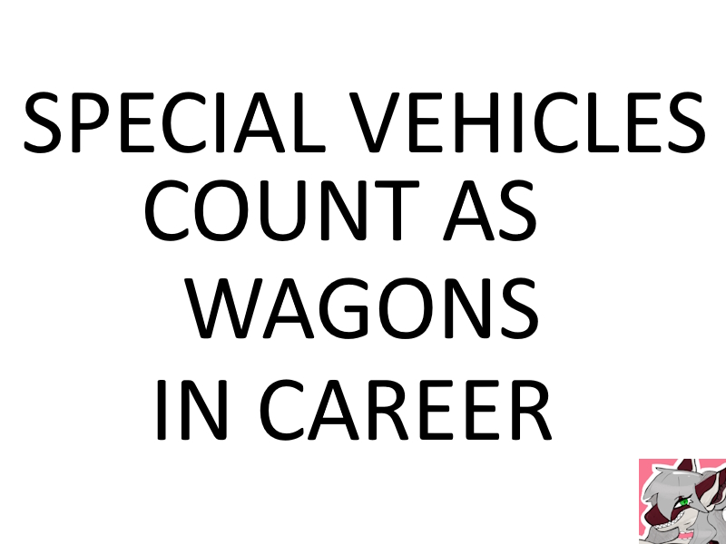 special cars count as wagons