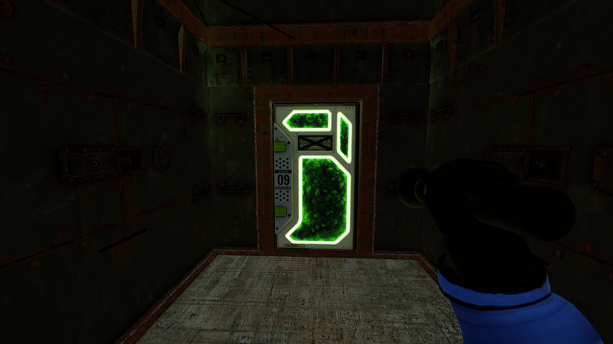 Greening Area Armored Door