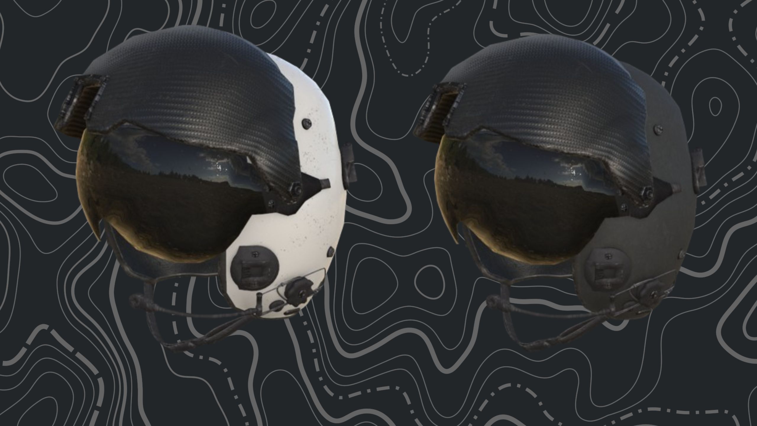 Alpha 900 Helicopter Helmet