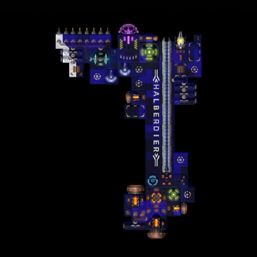 Halberdier (36 man max range oc railgun kite)