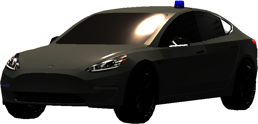 Unmarked SWAT Tesla