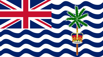 The flag of the British Indian Ocean Territory