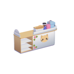 Cat Cafe Counter