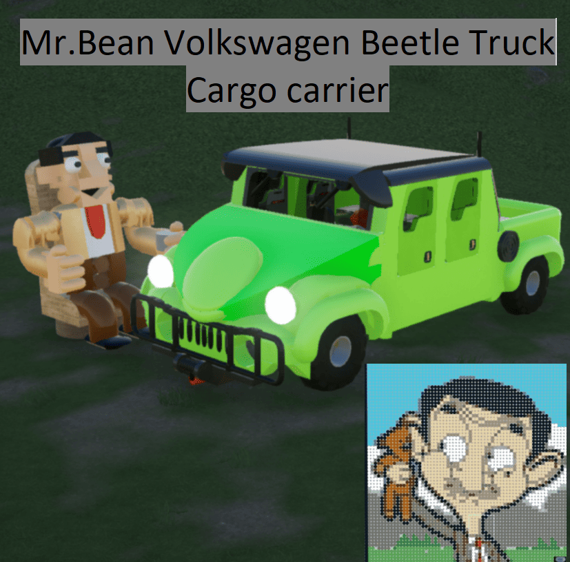 Mr.Bean Volkswagen Beetle truck