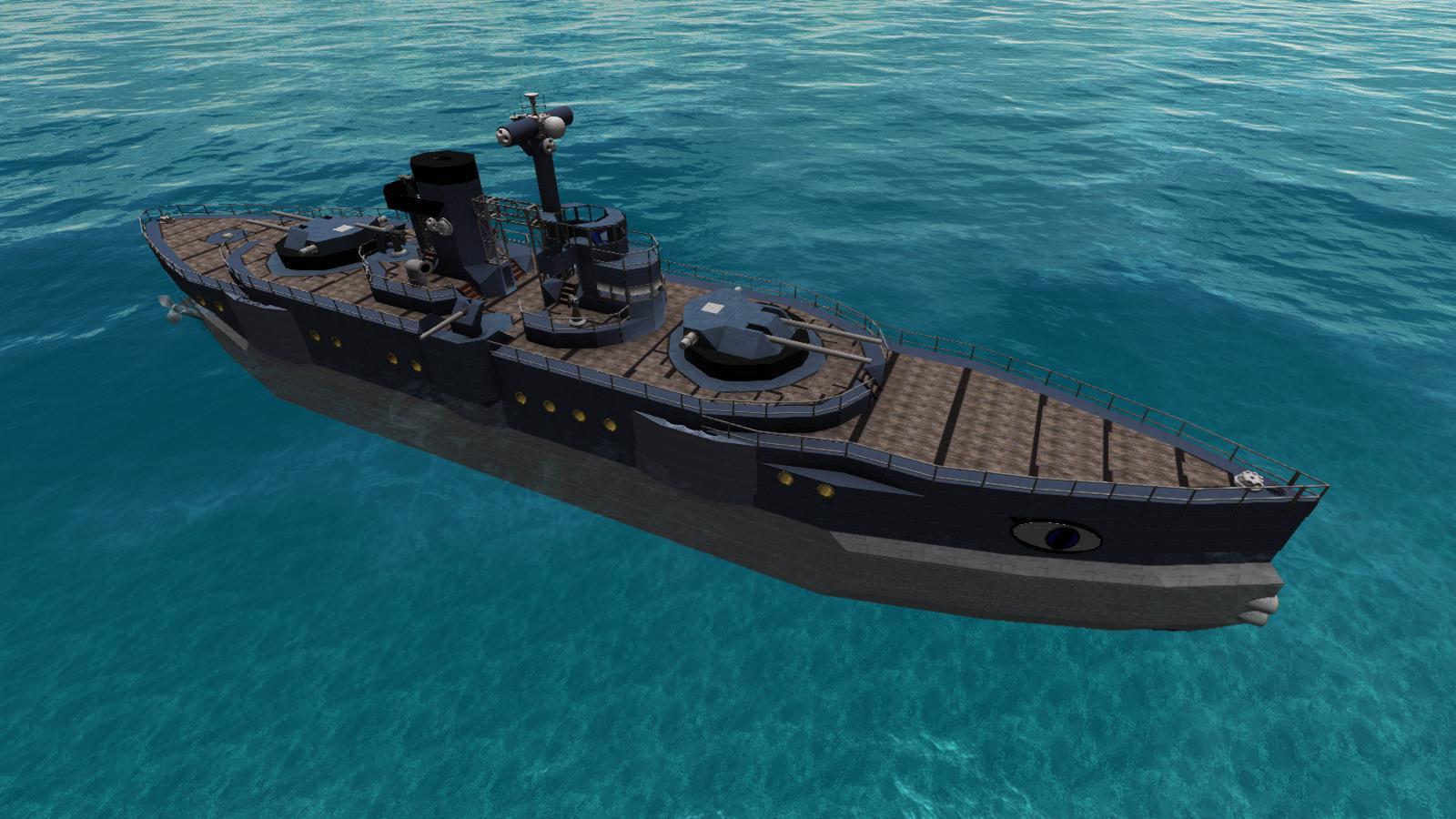 Cachalot-class 75k Gunboat