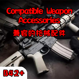 【B42】Compatible Weapon Accessories