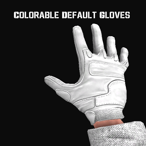 Colorable Default Gloves preview