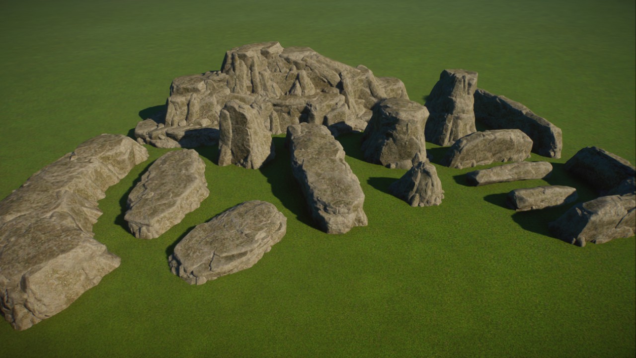 Large Temperate Rocks