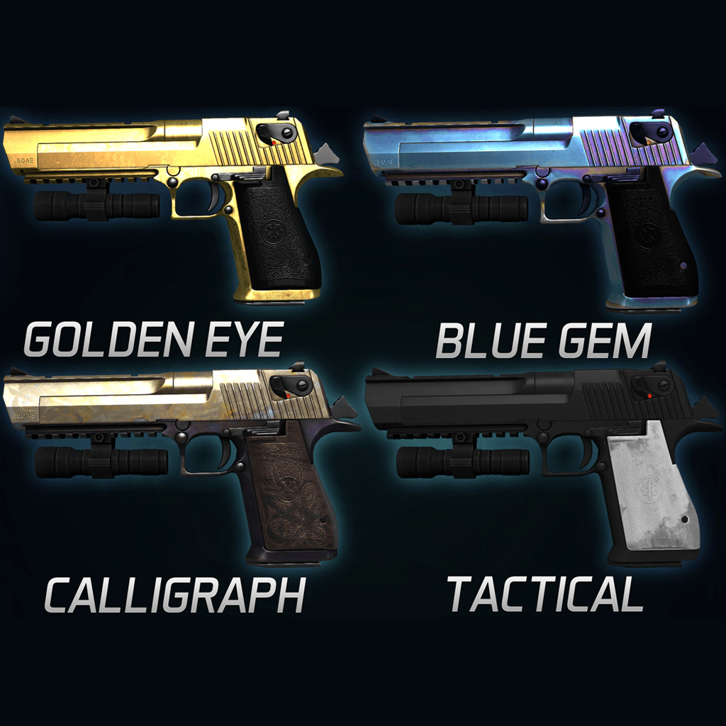 CS2 + CSGO Desert Eagle RNG Mix
