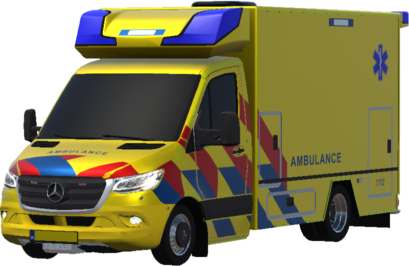 ['19-Mercedes]Ambulance Sprinter (Fahrtec)