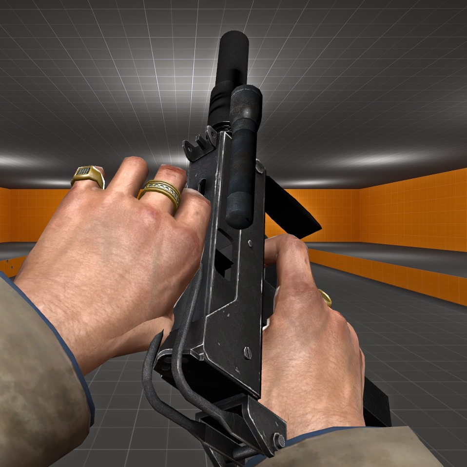 Tyler-Strike Silenced Mac-10 on Beta L4D1 Animations
